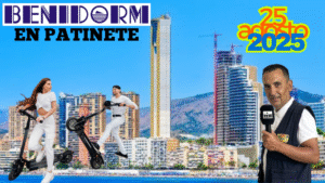 Benidorm en patinete 25 de agosto 2025